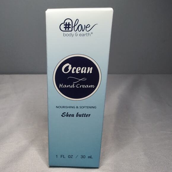 Lot of 4 Love Body & Earth Hand Cream Enriched Shea Butter Ocean Cherry Blossom - Picture 5 of 10